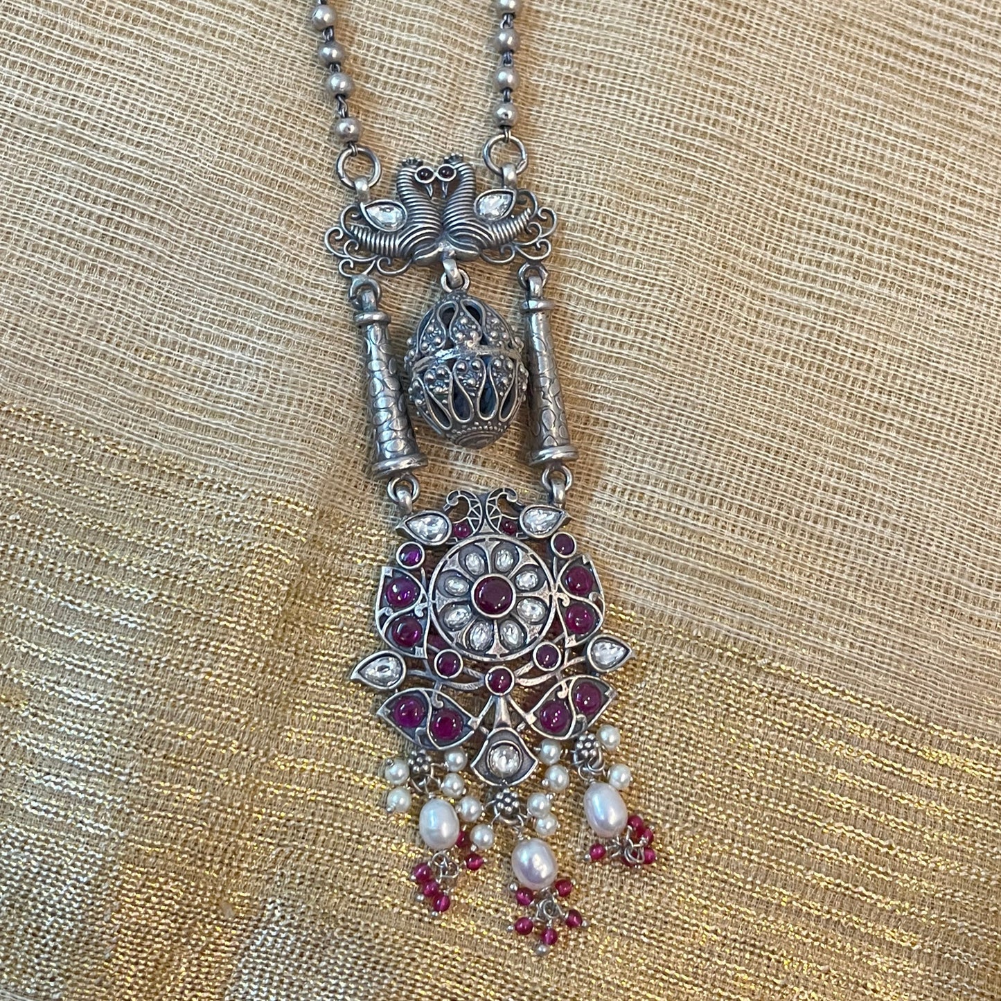 Oxidised Necklace