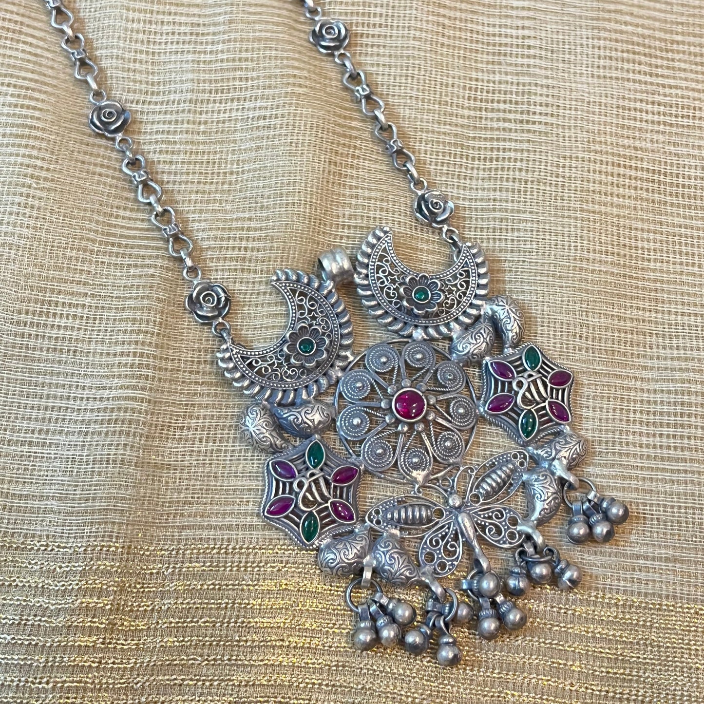 Oxidised Necklace