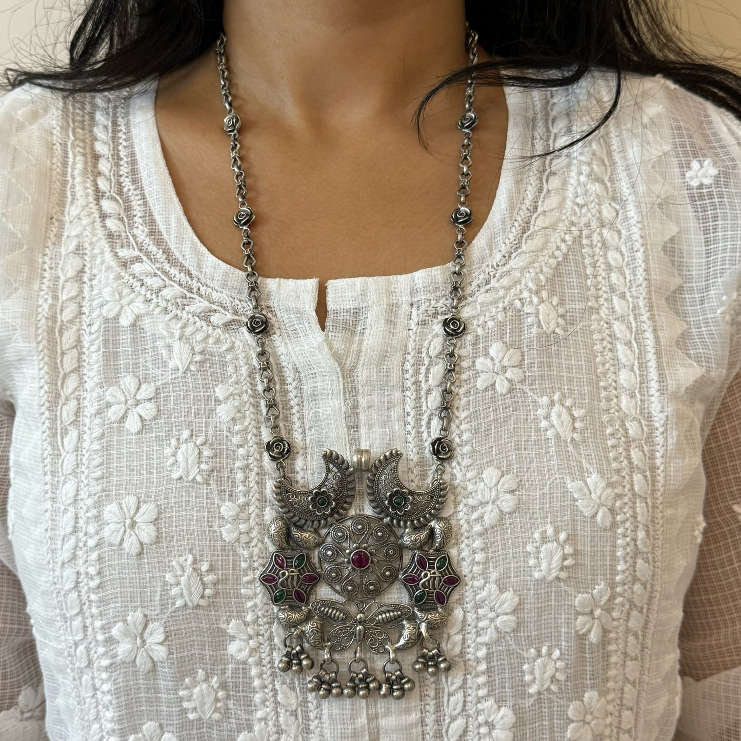 Oxidised Necklace