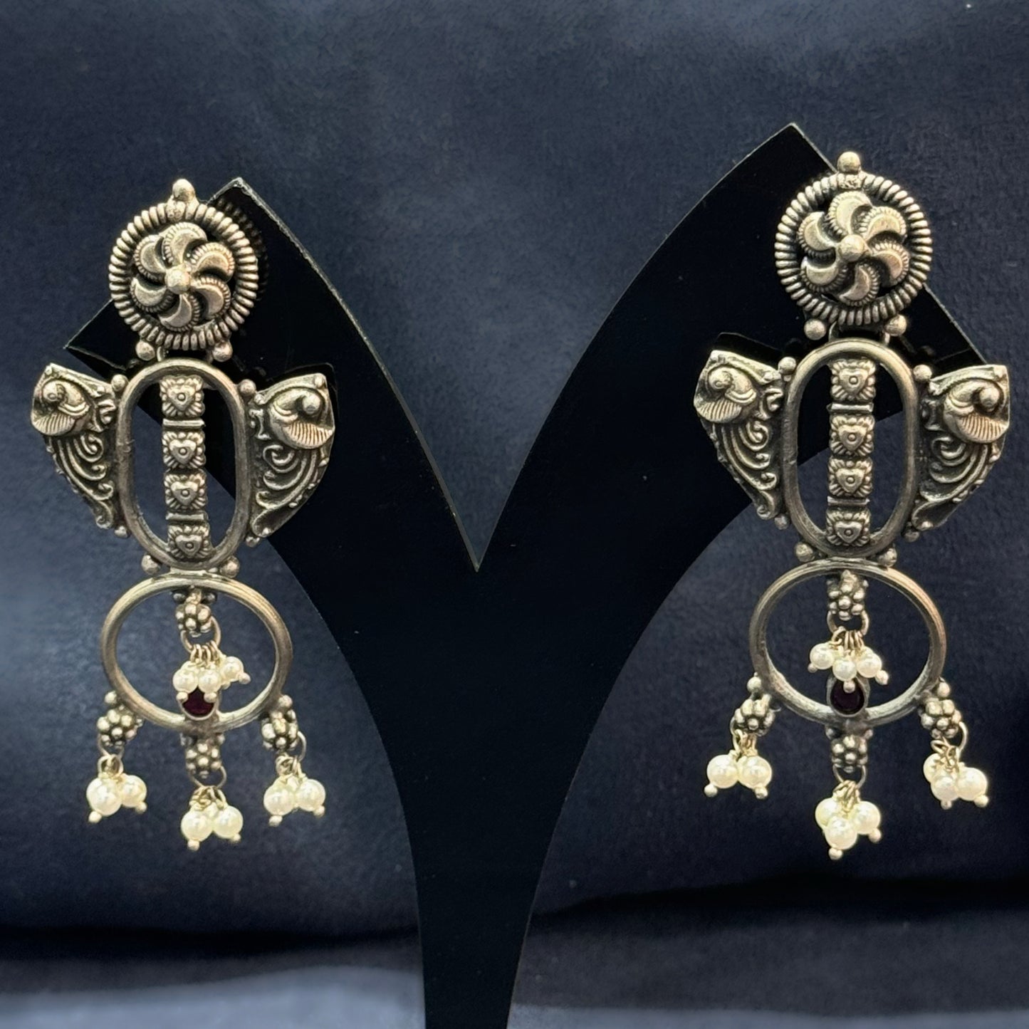 Oxidised Earrings